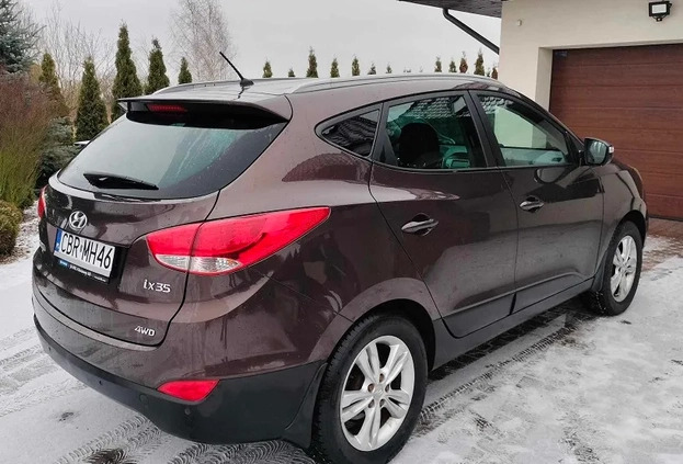 Hyundai ix35 cena 41900 przebieg: 148000, rok produkcji 2010 z Brodnica małe 277